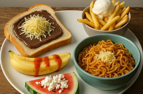 Kombinasi Makanan Aneh - nerd-burger